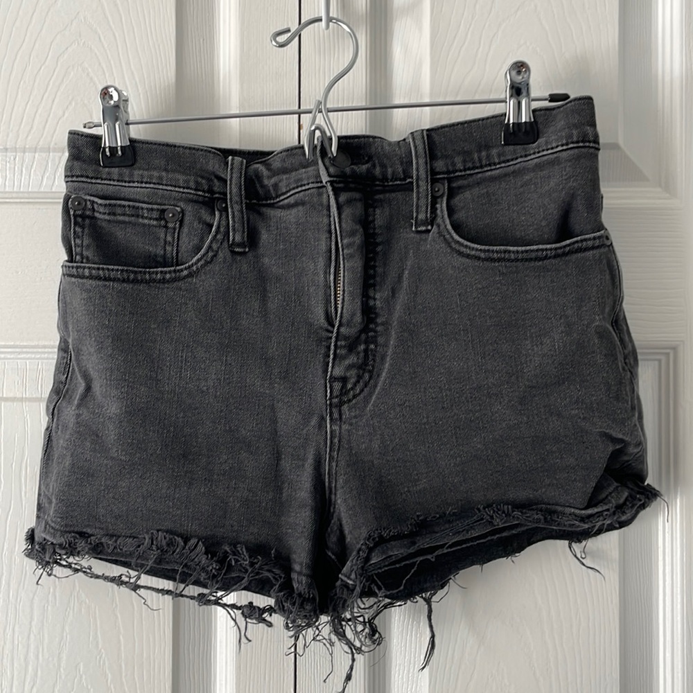 Madewell High Rise Denim Shorts
